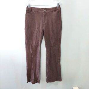 J. Jill vintage jeans brown size 10 stretch straight leg 10in rise
